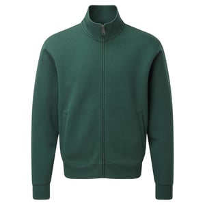 Russell Mens Authentic Full Zip Jacket (Flaschengrün)