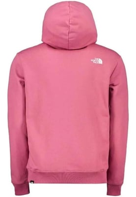 The North Face Standard Herren Hoodie in Rot Violett