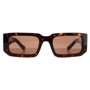 Prada Rectangle Ladies Dunkelbraun Schildpatt PR06YS
