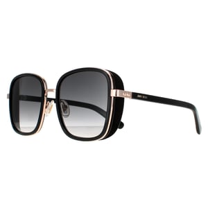 Jimmy Choo Carré Femmes Noir Gold Grise Gradient Elva / S