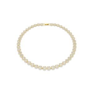 Swarovski 'Una Angelic' Damen-Halskette aus vergoldetem Metall - Gold 5720505