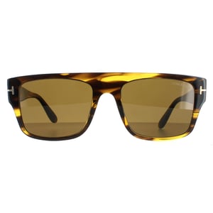 Lunettes de soleil Tom Ford Dunning FT0907 48J Tortoise Brown