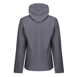 Regatta Herren Venturer 3 Layer Membrane Soft Shell Jacke (Seal Grau/Schwarz)
