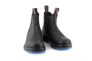 Blundstone #2343 Schwarz/Blauer Chelsea-Stiefel