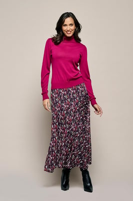 Amee Print Rock Taupe / Multi