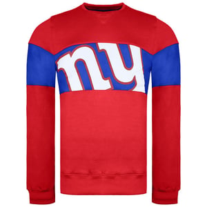 Fanatatik NFL New York Giants Pannelled Mens Pullover