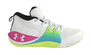 Under Armour Embiid 1 weiße Herren -Trainer