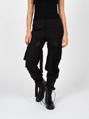 La Haine Inside Us Hose Cargo Damen schwarz