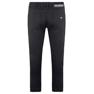 Emporio Armani Gold -Serie Herren dunkelgraue Jeans