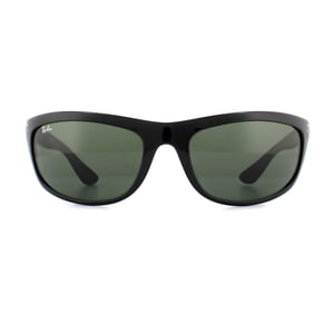 Ray-Ban Lunettes De Soleil Balorama 4089 601/31 Noir Vert