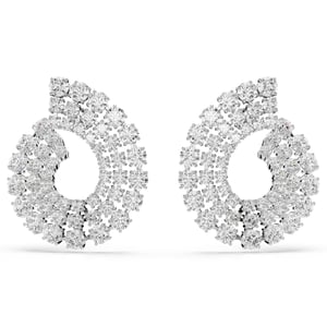 Swarovski 'Matrix Tennis' Damen Ohrhänger aus Metall - Silber 5705834
