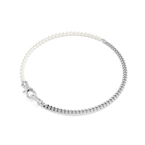 Swarovski 'Dextera' Damenhalskette aus Metall - Silber 5689634