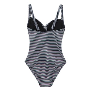 Regatta - Badeanzug Bauch-Kontrolle für Damen (Marineblau/Weiß)