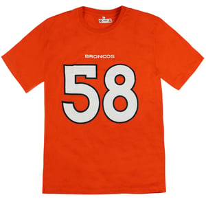 Fanatiker NFL Denver Broncos von Miller 58 T-Shirt