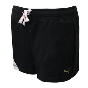 Puma Womens Sweet Shorts Casual Running Lounghose Schwarz 518142 02