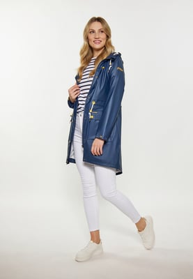 Schmuddelwedda Regenmantel Damen Marine