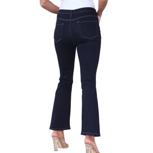 Magic Shaping hoch taillierte Slim Flare Leg Jeans für Damen in Indigo