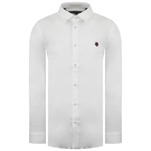 Ted Baker Fonik Herren Weißes Popeline Hemd
