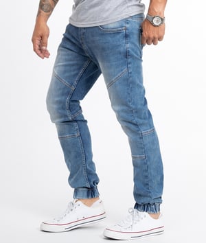 Rock Creek Jeans Tapered Fit Blau