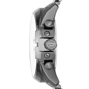 Diesel DZ4329 Mega Chief Chronograph Blau Zifferblatt Gunmetal Ion-plated Herrenuhr