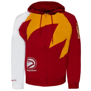 Mitchell & Ness Shark Atlanta Hawks Herrenjacke