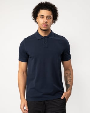 BOSS Orange Prime Herren Baumwoll-Piqué Polo-Shirt mit Logo-Print NOS