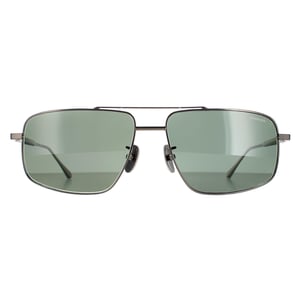 Chopard Aviator Herren Total Glänzend Gunmetal Grau Grün Polarisiert SCHF21M