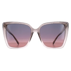 Jimmy Choo Cat Eye Damen Nude Glitzer Grau Fuchsia LESSIE/S