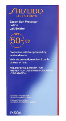 Shiseido Expert Sun Protector Face & Body Lotion SPF50+.