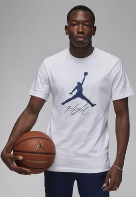 Nike Jordan Jumpman Flight-T-Shirt in Weiß