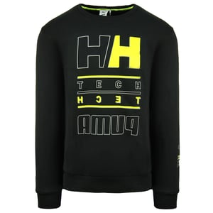 Puma x Helly Hansen Langarm Crew Crew Neck Black Männer Grafisches Sweatshirt 598284 01