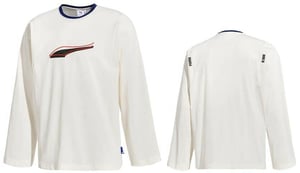 Puma X-Ader-Fehler Langarm T-Shirt T-Shirt Top Cream Herren 578491 80