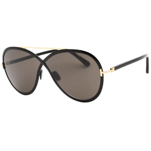 Tom Ford Rickie FT1007 01A Schwarze Sonnenbrille