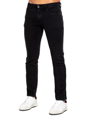 ETO | Mens Straight Leg Jeans - Schwarz
