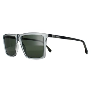 Hugo Boss Square Herren Grau Havanna Grün BOSS 1490/S