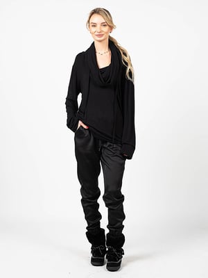 La Haine Inside Us Pullover Banner-Unisex Damen schwarz