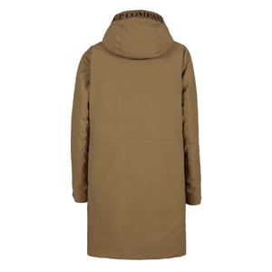 Herren C.P. Company Micro Hoodie Daunenparka Jacke in Beige