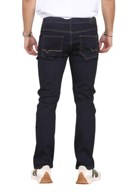 MYT Herren-Jeans mit geradem Bein, Hyper-Stretch-Denim in Indigo