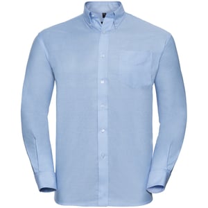 Russell Collection - Langärmelige Bluse - Damen (Hellblau)