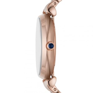 Montre Emporio Armani Gianni T-bar Pour Femmes Ip-rosé AR11423