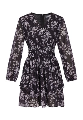 Dreimaster Kleid Damen schwarz