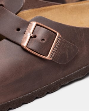 Birkenstock Boston Geöltes Nubukleder Unisex Clogs