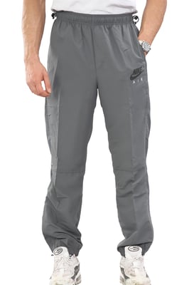 Nike Air Herren Leichtgewicht Woven Track Pants Grau