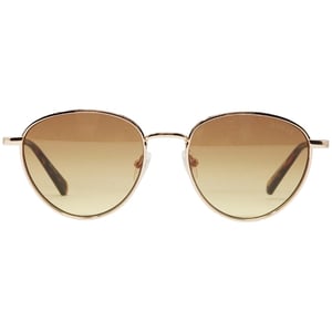 Runde goldene Sonnenbrille von Guess