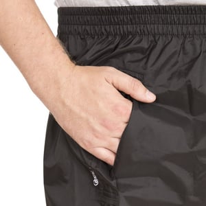 Trespass Womens/Ladies Qikpac TP75 Packaway Waterproof Trousers (Schwarz)