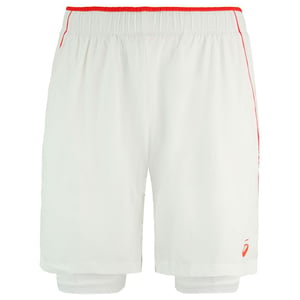 Asics Padel Player Herren weiße Tennisshorts