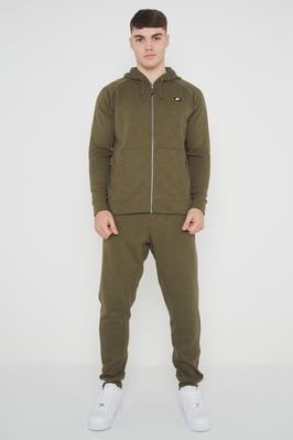 Nike Herren Sportswear Optic-Trainingsanzug in Olivgrün
