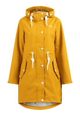 ICEBOUND Regenmantel Damen Curry