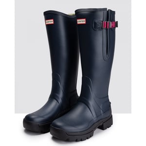 Hunter Balmoral Seitenverstellbarer 3mm Neo Gepolsterter Technikssohle Damen Langstiefel