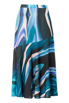Rock mit Maycey-Print Multi
